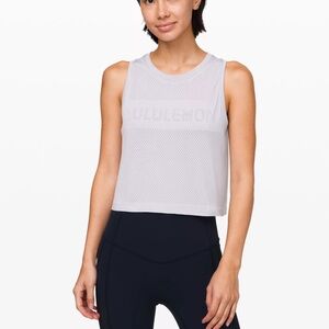 Lululemon silver lilac breeze by muscle crop